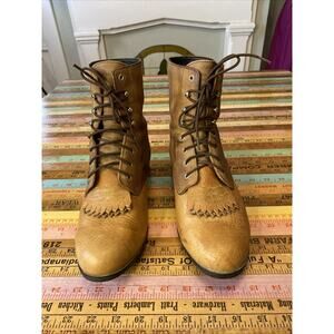 Ariat Tan Ankle Boots